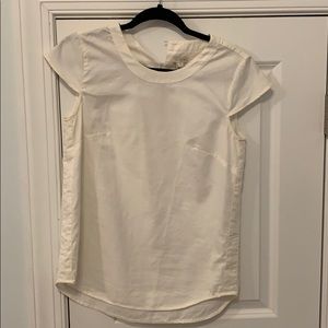 J. Crew off white shirt